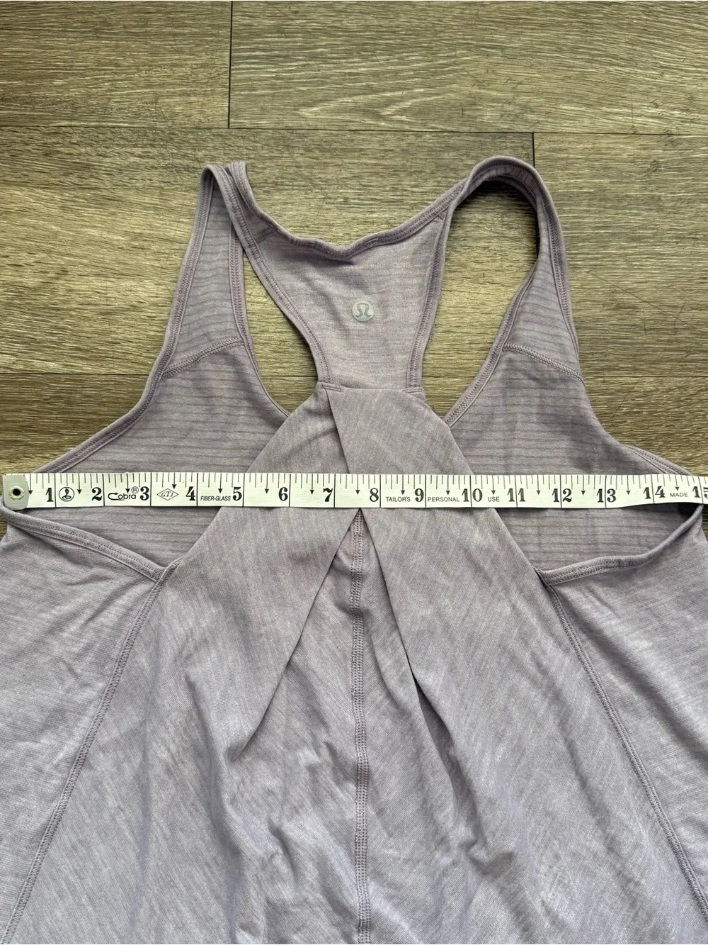 Lululemon Essential Tank Heathered Dusty Dawn